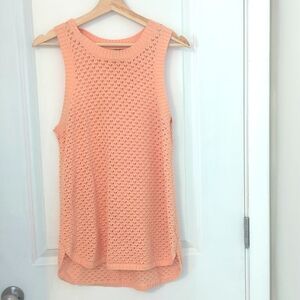 Banana Republic Peach Knit Sweater